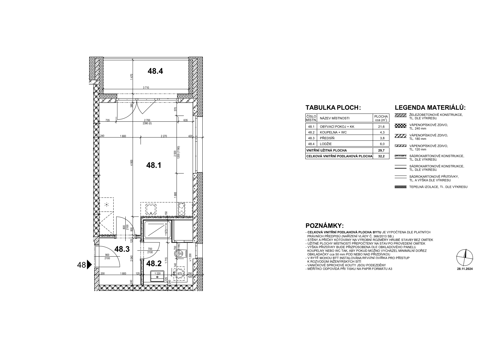 Pronájem bytu 1+kk 33 m², Poděbradská, Praha, Praha Pronájem bytu 1+kk 33 m², Poděbradská, Praha, Praha