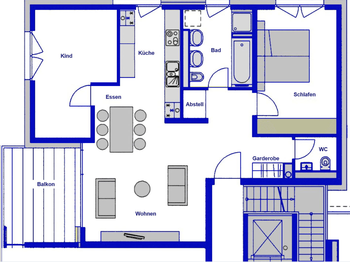 Pronájem bytu 3+kk 85 m², Stuttgart, Bádensko-Württembersko Pronájem bytu 3+kk 85 m², Stuttgart, Bádensko-Württembersko