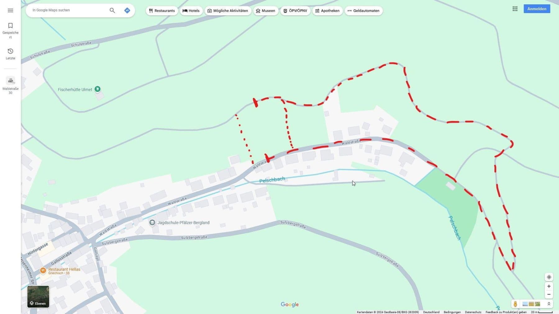 Prodej pozemku 4.701 m², Waldstraße 25 - 27, Ulmet, Porýní-Falc Prodej pozemku 4.701 m², Waldstraße 25 - 27, Ulmet, Porýní-Falc