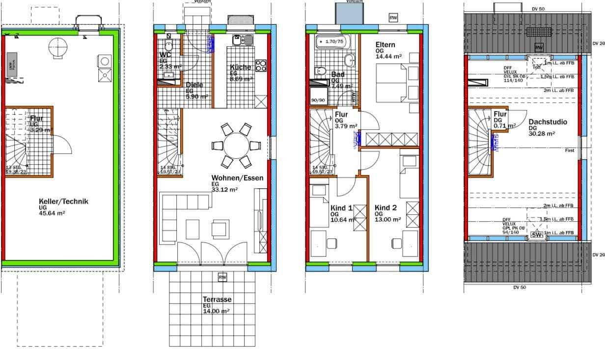 Prodej domu 131 m², pozemek 216 m², Baden-Baden, Bádensko-Württembersko Prodej domu 131 m², pozemek 216 m², Baden-Baden, Bádensko-Württembersko