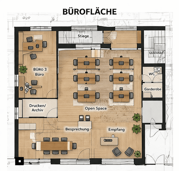Pronájem kanceláře 139 m², Löningstraße 6-8, Bremerhaven, Bremen Pronájem kanceláře 139 m², Löningstraße 6-8, Bremerhaven, Bremen