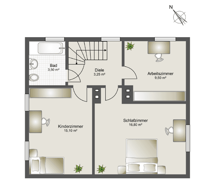 Prodej domu 138 m², pozemek 428 m², Herlesweiden 4, Bad Kreuznach, Porýní-Falc Prodej domu 138 m², pozemek 428 m², Herlesweiden 4, Bad Kreuznach, Porýní-Falc