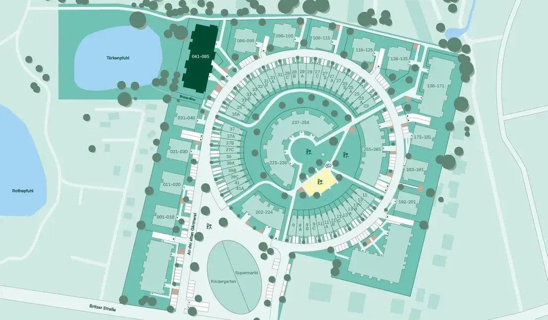 Pronájem bytu 2+1 60 m², An der alten Gärtnerei 34A, Berlin, Berlín Pronájem bytu 2+1 60 m², An der alten Gärtnerei 34A, Berlin, Berlín