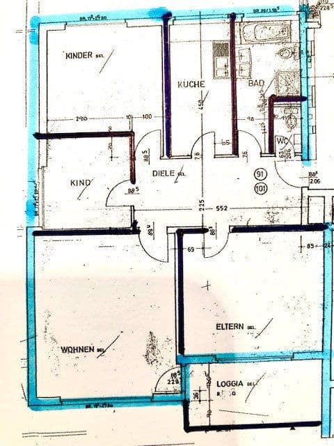 Pronájem bytu 4+1 106 m², Landwehrweg 1, Bad Homburg vor der Höhe, Hessen Pronájem bytu 4+1 106 m², Landwehrweg 1, Bad Homburg vor der Höhe, Hessen