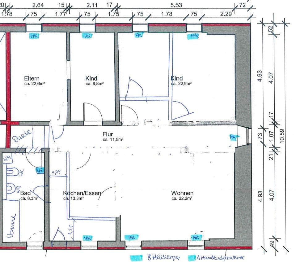 Pronájem bytu 4+1 115 m², Pirnaer Landstraße 14, Stolpen, Sasko Pronájem bytu 4+1 115 m², Pirnaer Landstraße 14, Stolpen, Sasko