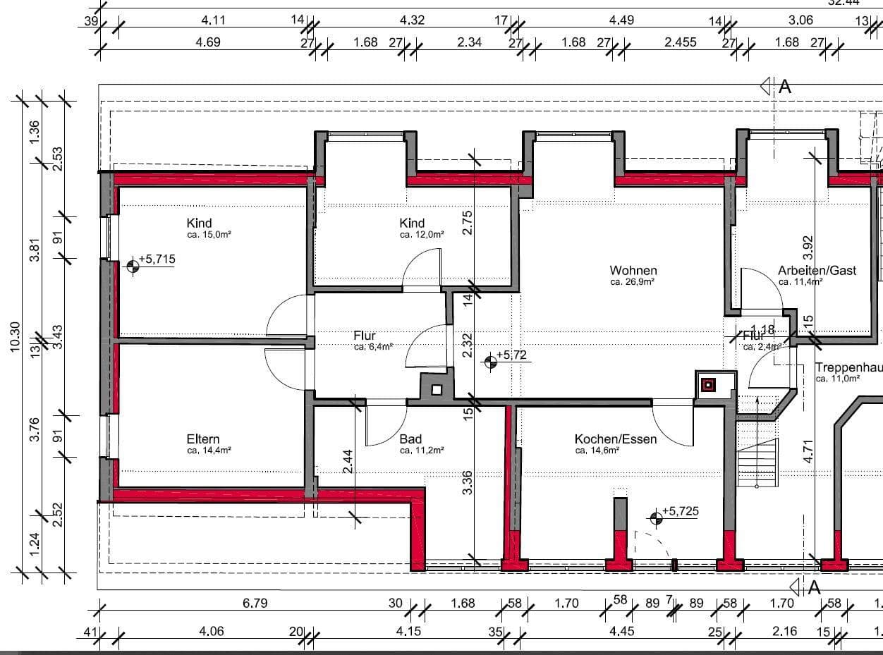 Pronájem bytu 4+1 110 m², Pirnaer Landstraße 14, Stolpen, Sasko Pronájem bytu 4+1 110 m², Pirnaer Landstraße 14, Stolpen, Sasko