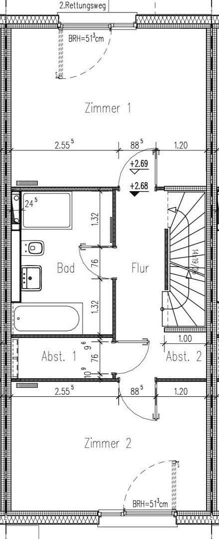 Pronájem domu 145 m², pozemek 100 m², Raiffeisenweg 1c, Kirchheimbolanden, Porýní-Falc Pronájem domu 145 m², pozemek 100 m², Raiffeisenweg 1c, Kirchheimbolanden, Porýní-Falc