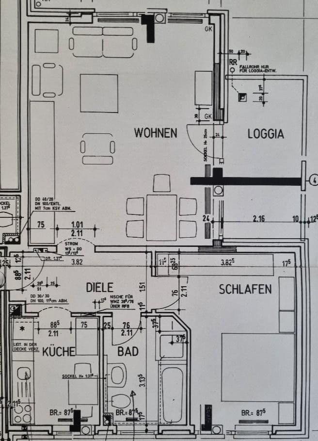 Pronájem bytu 2+kk 68 m², Marl, Severní Porýní-Vestfálsko Pronájem bytu 2+kk 68 m², Marl, Severní Porýní-Vestfálsko