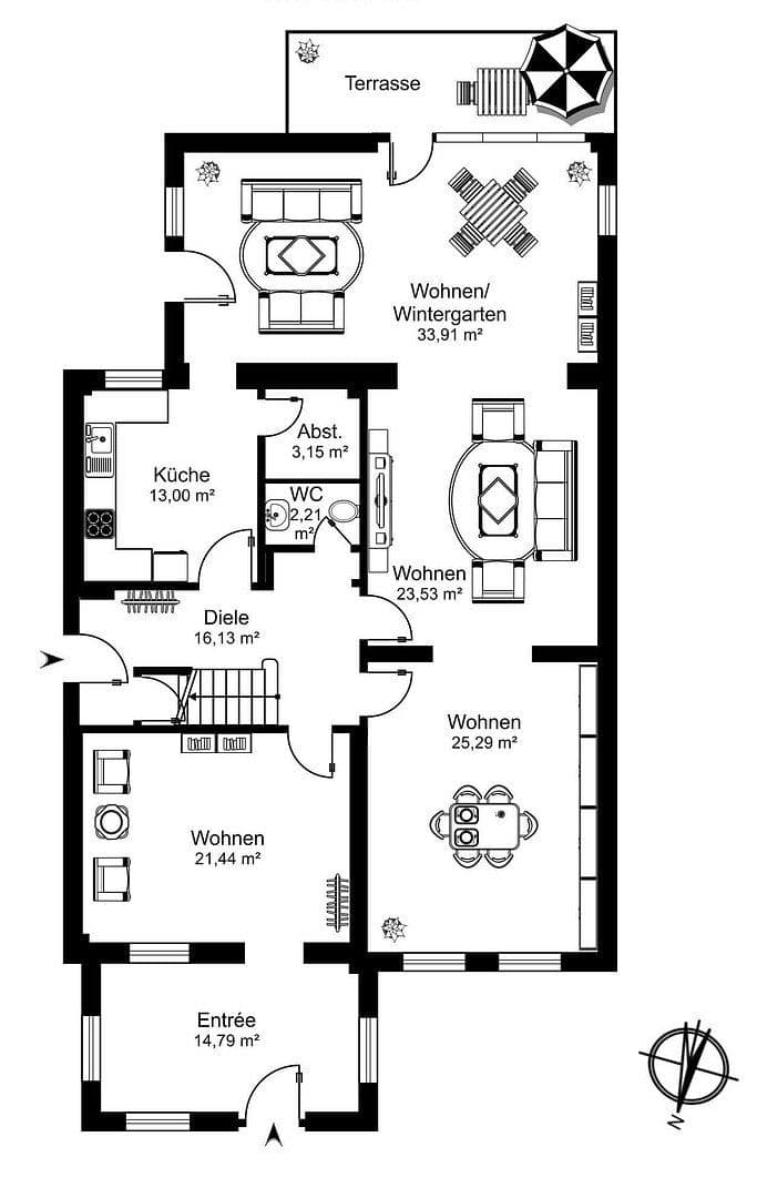 Prodej domu 427 m², pozemek 1.509 m², Hamburg, Hamburg Prodej domu 427 m², pozemek 1.509 m², Hamburg, Hamburg