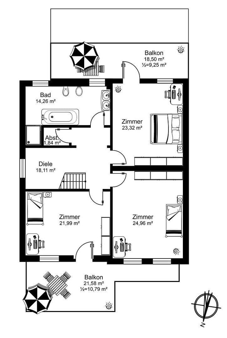Prodej domu 427 m², pozemek 1.509 m², Hamburg, Hamburg Prodej domu 427 m², pozemek 1.509 m², Hamburg, Hamburg