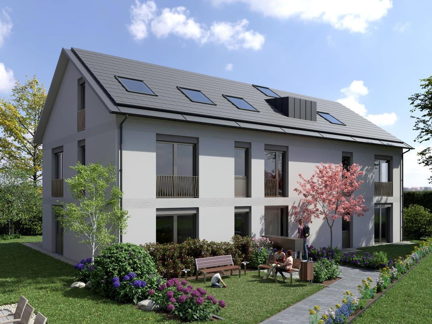 Prodej bytu 2+1 65 m², Grafing bei München, Bavorsko Prodej bytu 2+1 65 m², Grafing bei München, Bavorsko