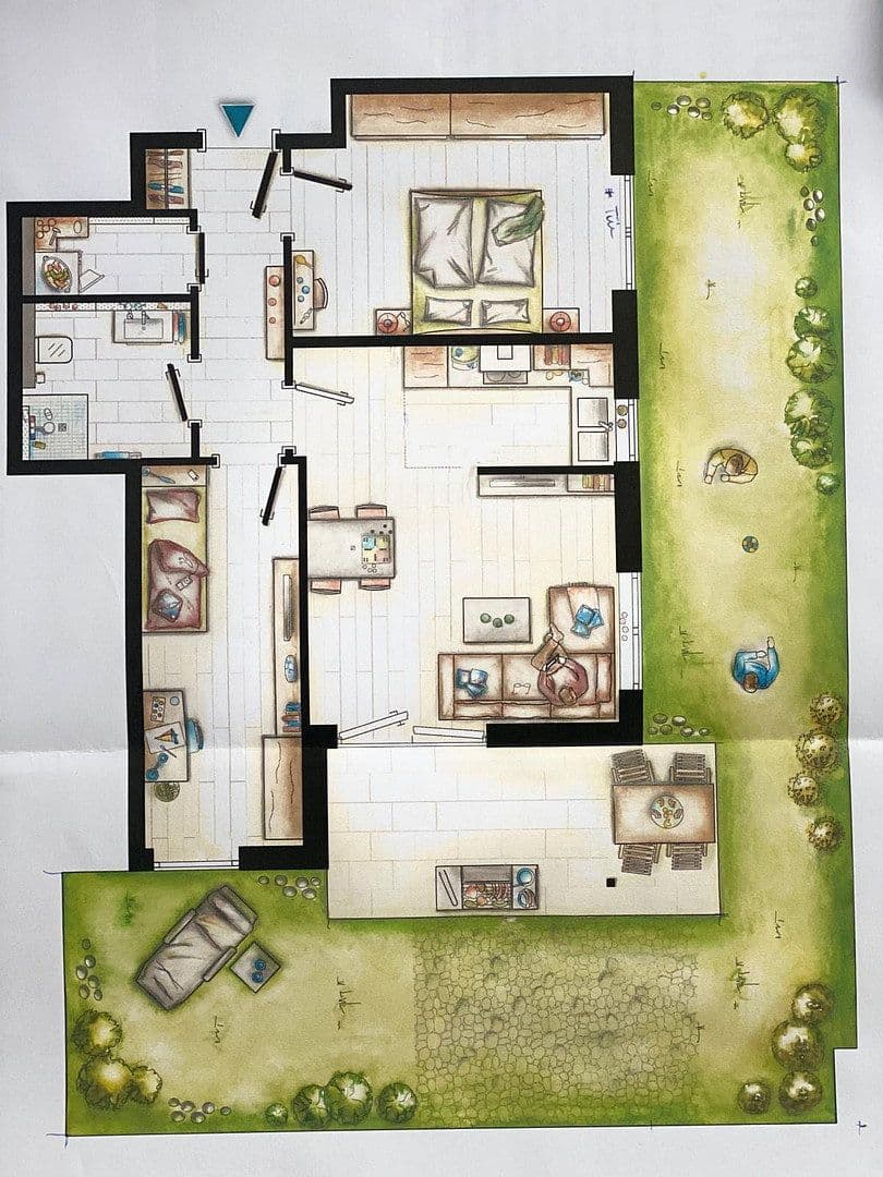 Pronájem bytu 3+1 68 m², Bad Friedrichshall, Bádensko-Württembersko Pronájem bytu 3+1 68 m², Bad Friedrichshall, Bádensko-Württembersko