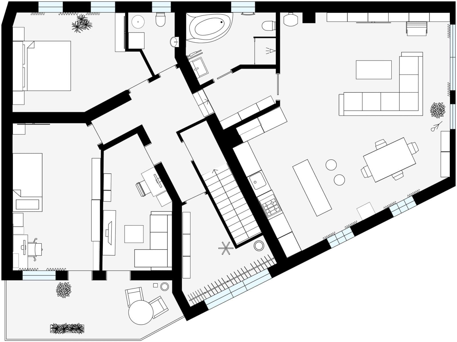 Prodej bytu 4+kk 141 m², Podstránská, Brno, Jihomoravský kraj Prodej bytu 4+kk 141 m², Podstránská, Brno, Jihomoravský kraj