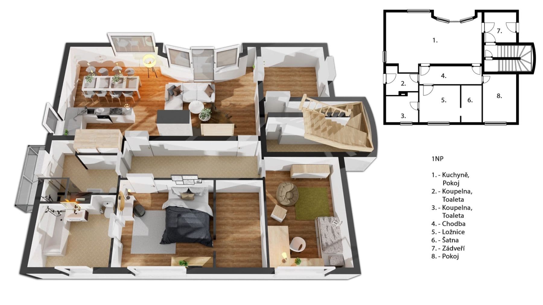 Prodej domu 170 m², pozemek 1.060 m², Krajníkova, Dobřichovice, Středočeský kraj Prodej domu 170 m², pozemek 1.060 m², Krajníkova, Dobřichovice, Středočeský kraj