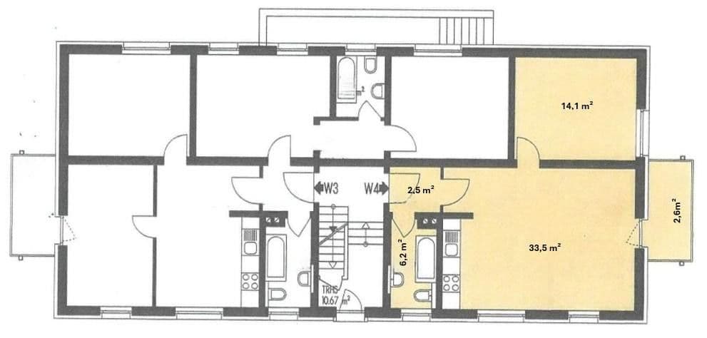 Pronájem bytu 2+1 56 m², Türnicher Straße 20, Hürth, Severní Porýní-Vestfálsko Pronájem bytu 2+1 56 m², Türnicher Straße 20, Hürth, Severní Porýní-Vestfálsko