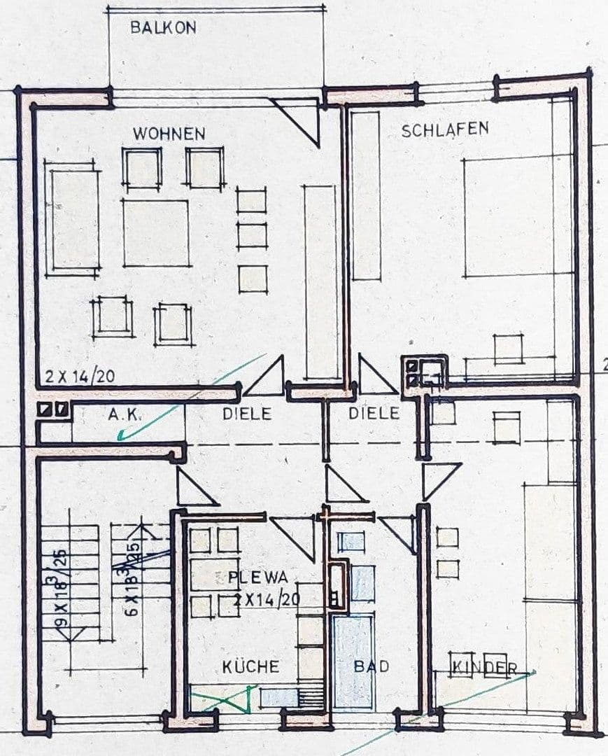 Pronájem bytu 3+1 82 m², Thüringer Str. 29a, Oberhausen, Severní Porýní-Vestfálsko Pronájem bytu 3+1 82 m², Thüringer Str. 29a, Oberhausen, Severní Porýní-Vestfálsko