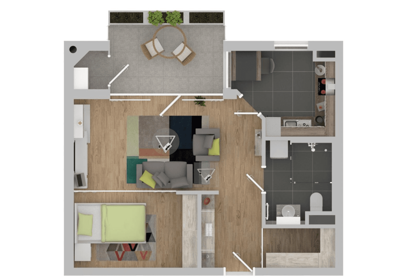 Pronájem bytu 1+kk 45 m², Rosenweg 1, Bad Bellingen, Bádensko-Württembersko Pronájem bytu 1+kk 45 m², Rosenweg 1, Bad Bellingen, Bádensko-Württembersko