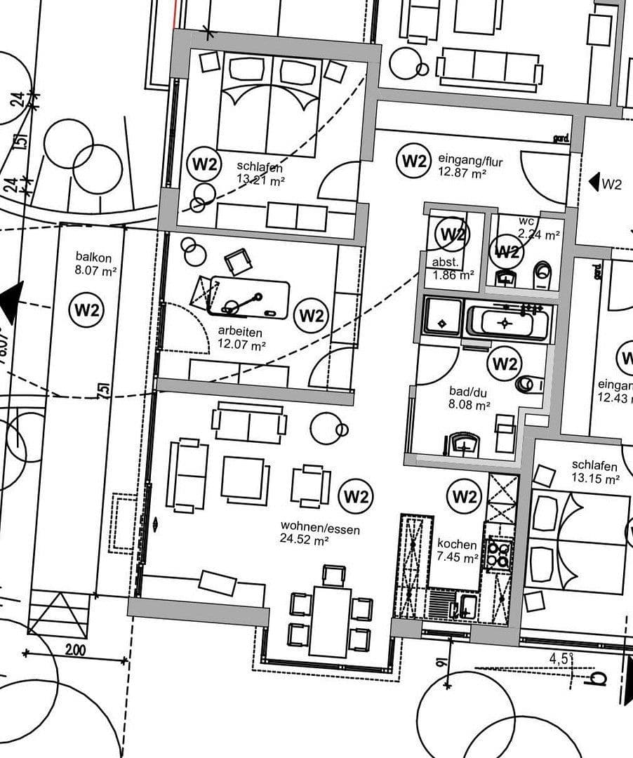 Prodej bytu 3+1 88 m², Pfaffenhofen an der Roth, Bavorsko Prodej bytu 3+1 88 m², Pfaffenhofen an der Roth, Bavorsko