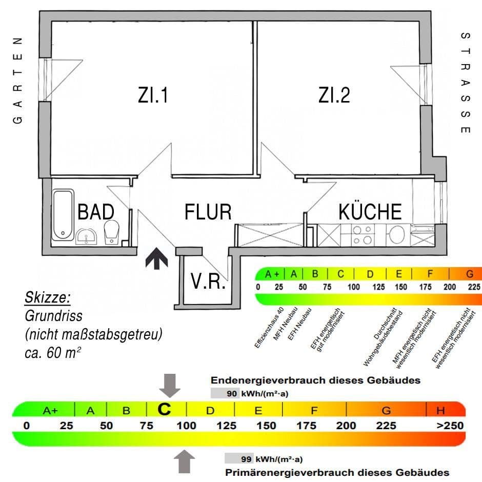 Prodej bytu 2+1 59 m², Bamberg, Bavorsko Prodej bytu 2+1 59 m², Bamberg, Bavorsko