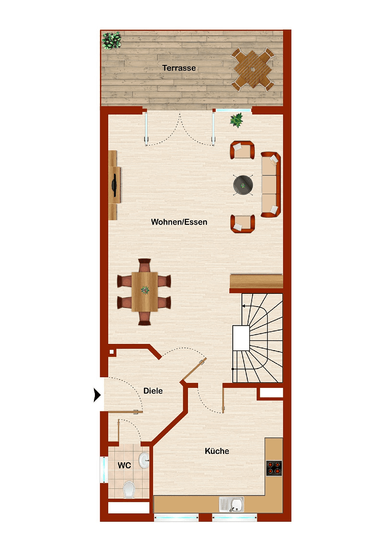 Prodej domu 119 m², pozemek 345 m², Günterstr. 56, Duisburg, Severní Porýní-Vestfálsko Prodej domu 119 m², pozemek 345 m², Günterstr. 56, Duisburg, Severní Porýní-Vestfálsko