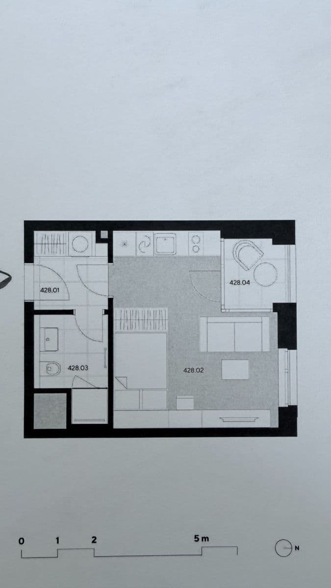Prodej bytu 1+kk 32 m², U Lihovaru, Praha, Praha Prodej bytu 1+kk 32 m², U Lihovaru, Praha, Praha