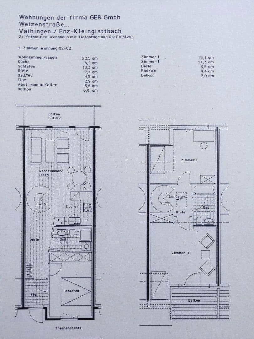 Prodej bytu 4+1 113 m², Vaihingen an der Enz, Bádensko-Württembersko Prodej bytu 4+1 113 m², Vaihingen an der Enz, Bádensko-Württembersko