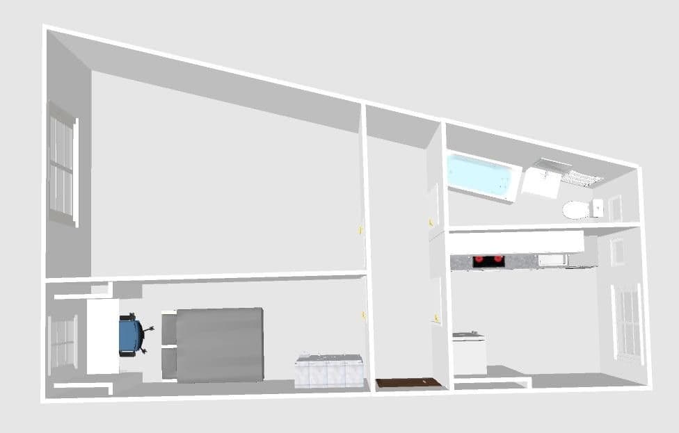 Pronájem bytu 2+1 50 m², Nauener Str., Berlin, Berlín Pronájem bytu 2+1 50 m², Nauener Str., Berlin, Berlín