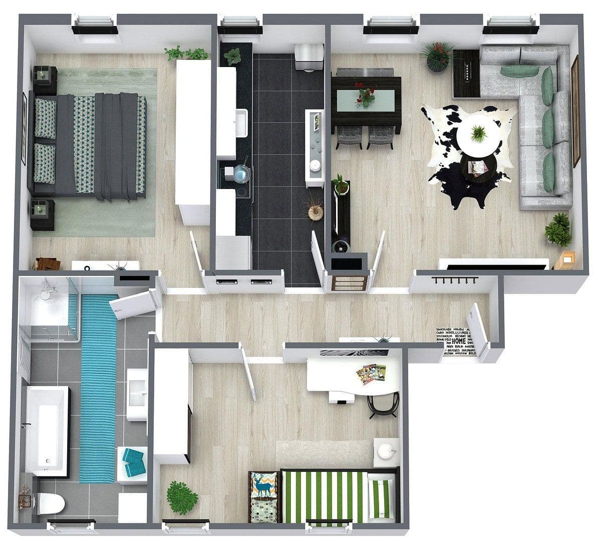 Pronájem bytu 3+1 71 m², Äußere Crimmitschauer Straße 33, Meerane, Sasko Pronájem bytu 3+1 71 m², Äußere Crimmitschauer Straße 33, Meerane, Sasko