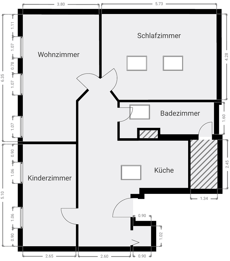 Pronájem bytu 3+1 85 m², Schneiderstraße 21, Eberswalde, Braniborsko Pronájem bytu 3+1 85 m², Schneiderstraße 21, Eberswalde, Braniborsko