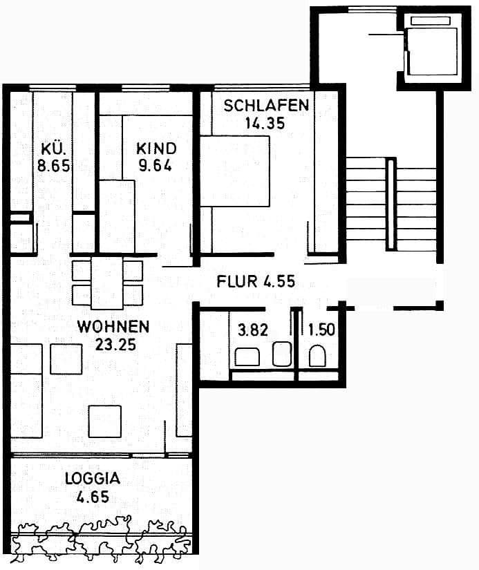 Pronájem bytu 3+1 71 m², Unterhaching München, Bavorsko Pronájem bytu 3+1 71 m², Unterhaching München, Bavorsko
