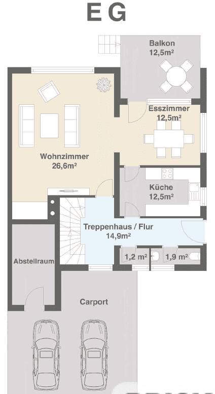 Prodej domu 234 m², pozemek 384 m², Kleinrinderfeld, Bavorsko Prodej domu 234 m², pozemek 384 m², Kleinrinderfeld, Bavorsko
