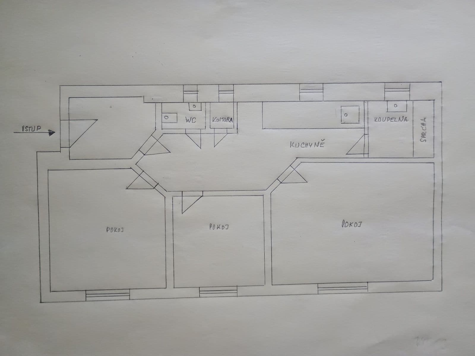 Pronájem bytu 3+1 58 m², Biskupcova, Praha, Praha Pronájem bytu 3+1 58 m², Biskupcova, Praha, Praha