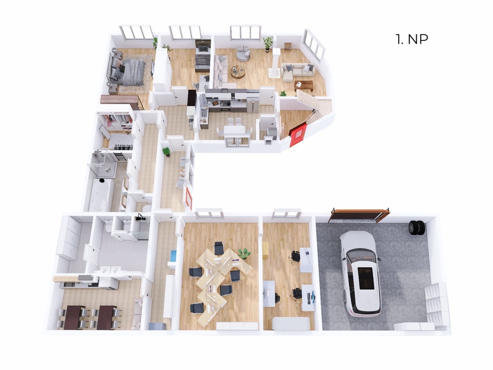 Pronájem domu 400 m², pozemek 600 m², Plzeňská, Praha, Praha Pronájem domu 400 m², pozemek 600 m², Plzeňská, Praha, Praha
