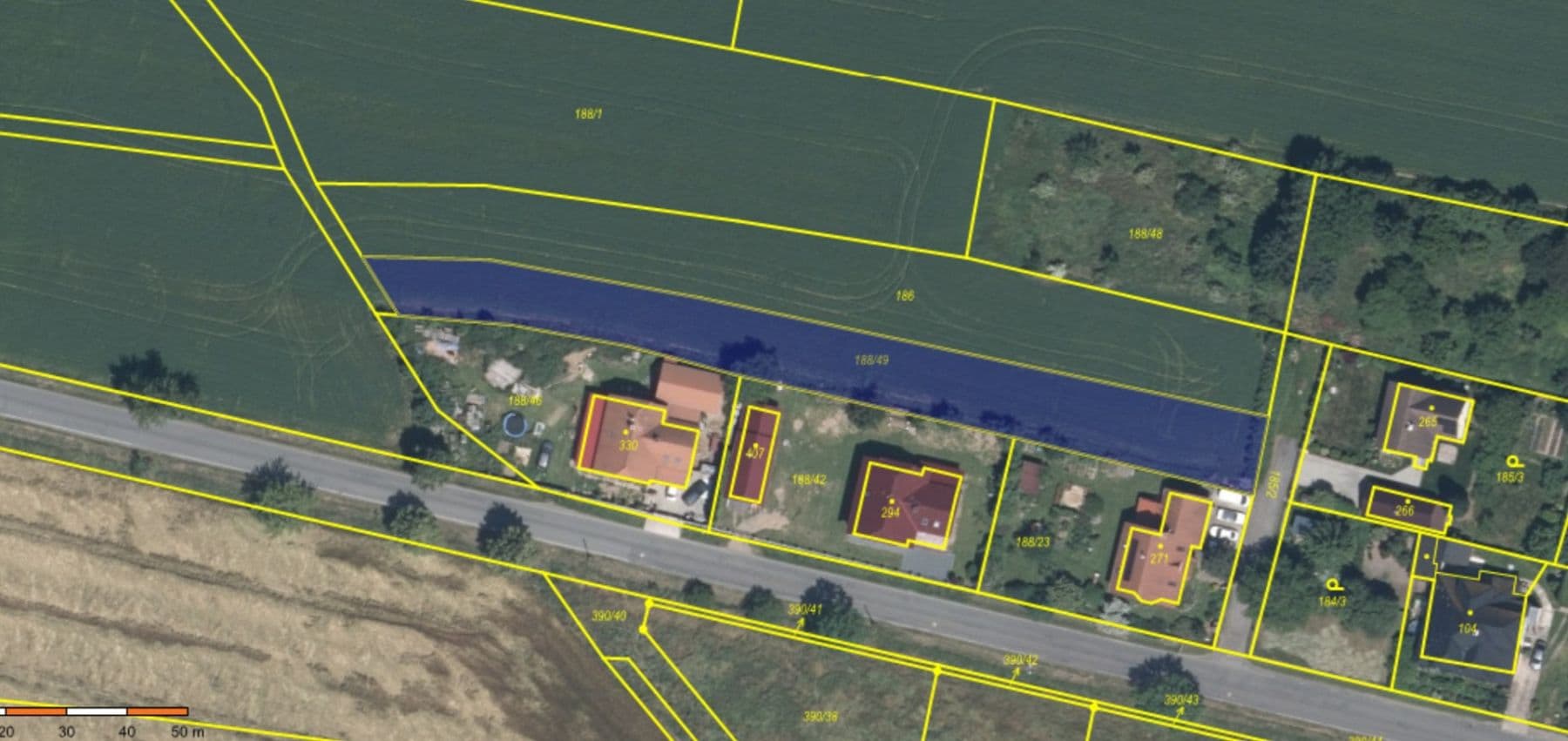 Prodej pozemku 1.692 m², Pičín, Středočeský kraj Prodej pozemku 1.692 m², Pičín, Středočeský kraj