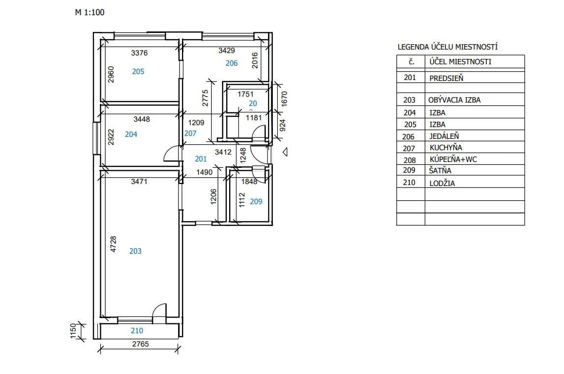 Pronájem bytu 3+1 62 m², Vyšné fabriky, Liptovský Hrádok, Žilinský kraj Pronájem bytu 3+1 62 m², Vyšné fabriky, Liptovský Hrádok, Žilinský kraj