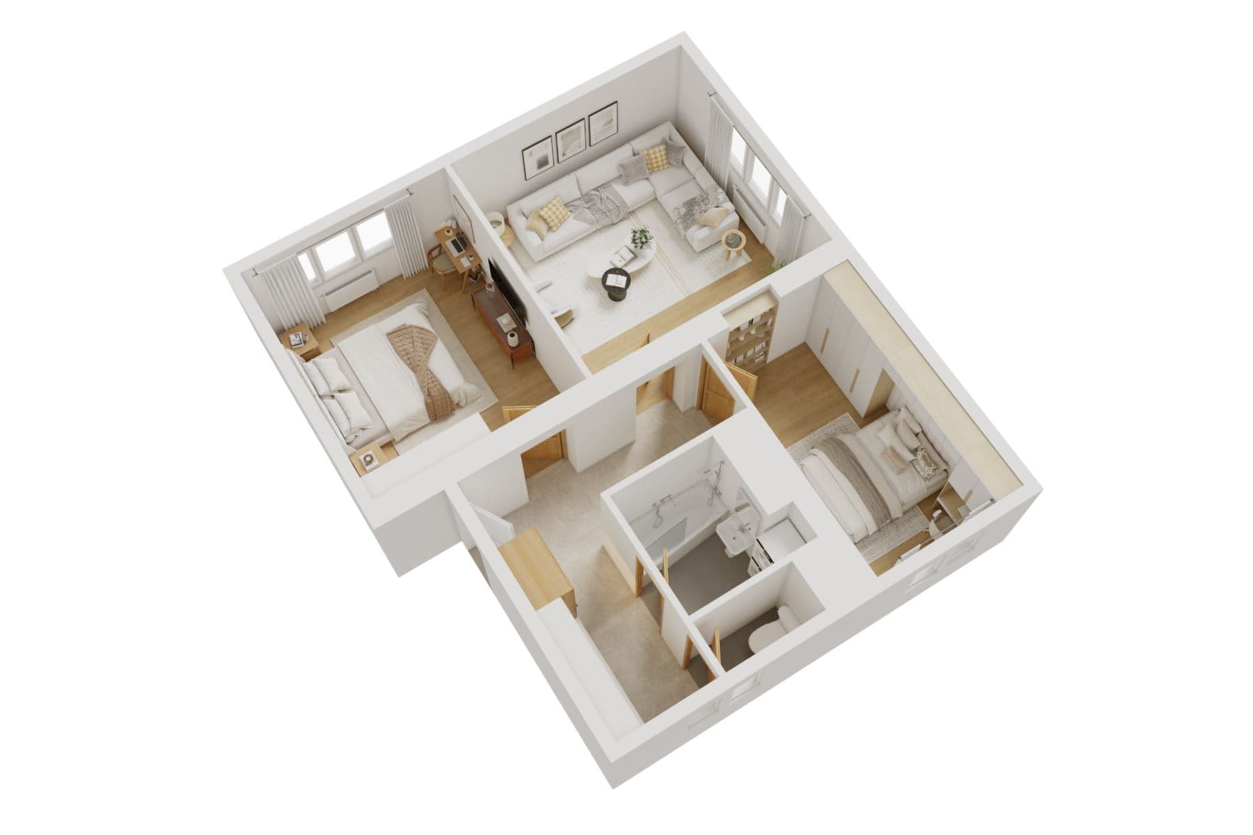 Prodej bytu 3+kk 60 m², Mladých, Praha, Praha Prodej bytu 3+kk 60 m², Mladých, Praha, Praha