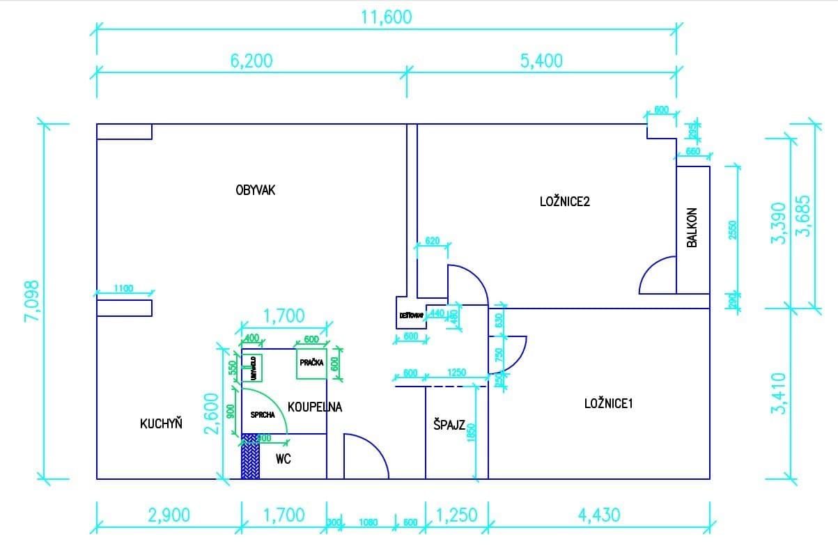 Pronájem bytu 3+kk 83 m², Grégrova, Kolín, Středočeský kraj Pronájem bytu 3+kk 83 m², Grégrova, Kolín, Středočeský kraj