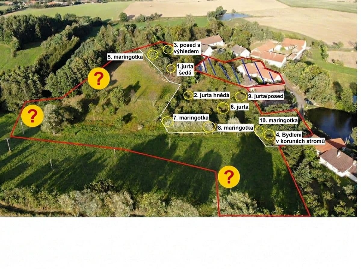 Prodej chaty, chalupy 50 m², pozemek 18.000 m², Heřmaničky, Středočeský kraj Prodej chaty, chalupy 50 m², pozemek 18.000 m², Heřmaničky, Středočeský kraj