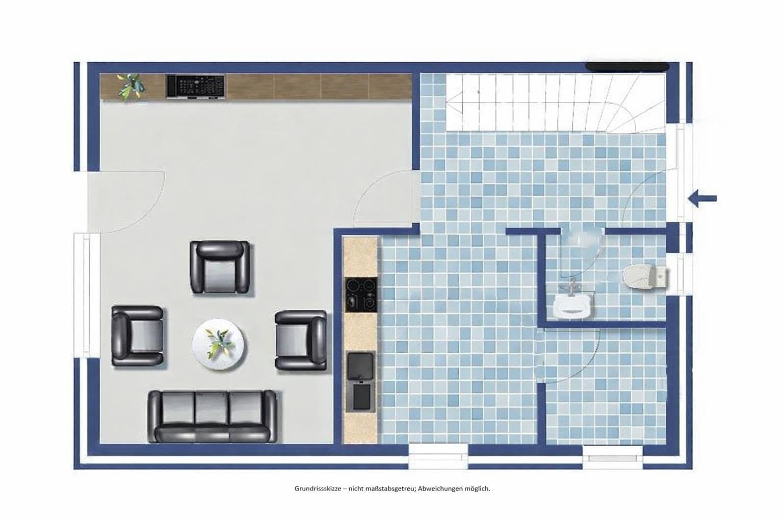 Pronájem domu 100 m², pozemek 360 m², Twistringen, Dolní Sasko Pronájem domu 100 m², pozemek 360 m², Twistringen, Dolní Sasko