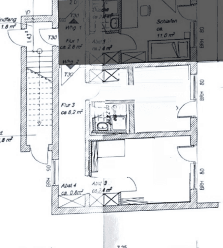 Pronájem bytu 2+1 47 m², Bad Bevensen, Dolní Sasko Pronájem bytu 2+1 47 m², Bad Bevensen, Dolní Sasko