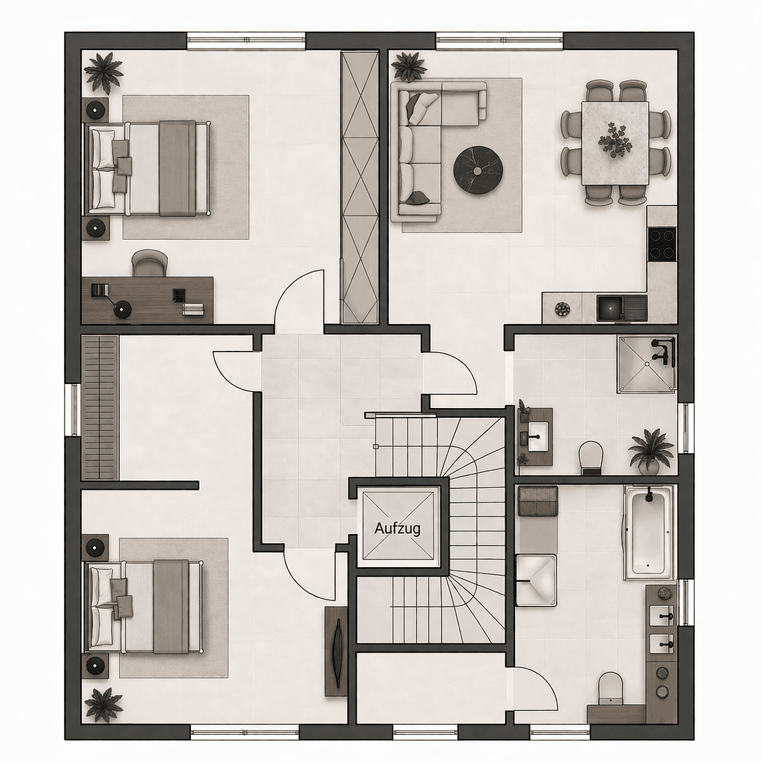 Prodej domu 214 m², pozemek 496 m², Harthausen, Porýní-Falc Prodej domu 214 m², pozemek 496 m², Harthausen, Porýní-Falc