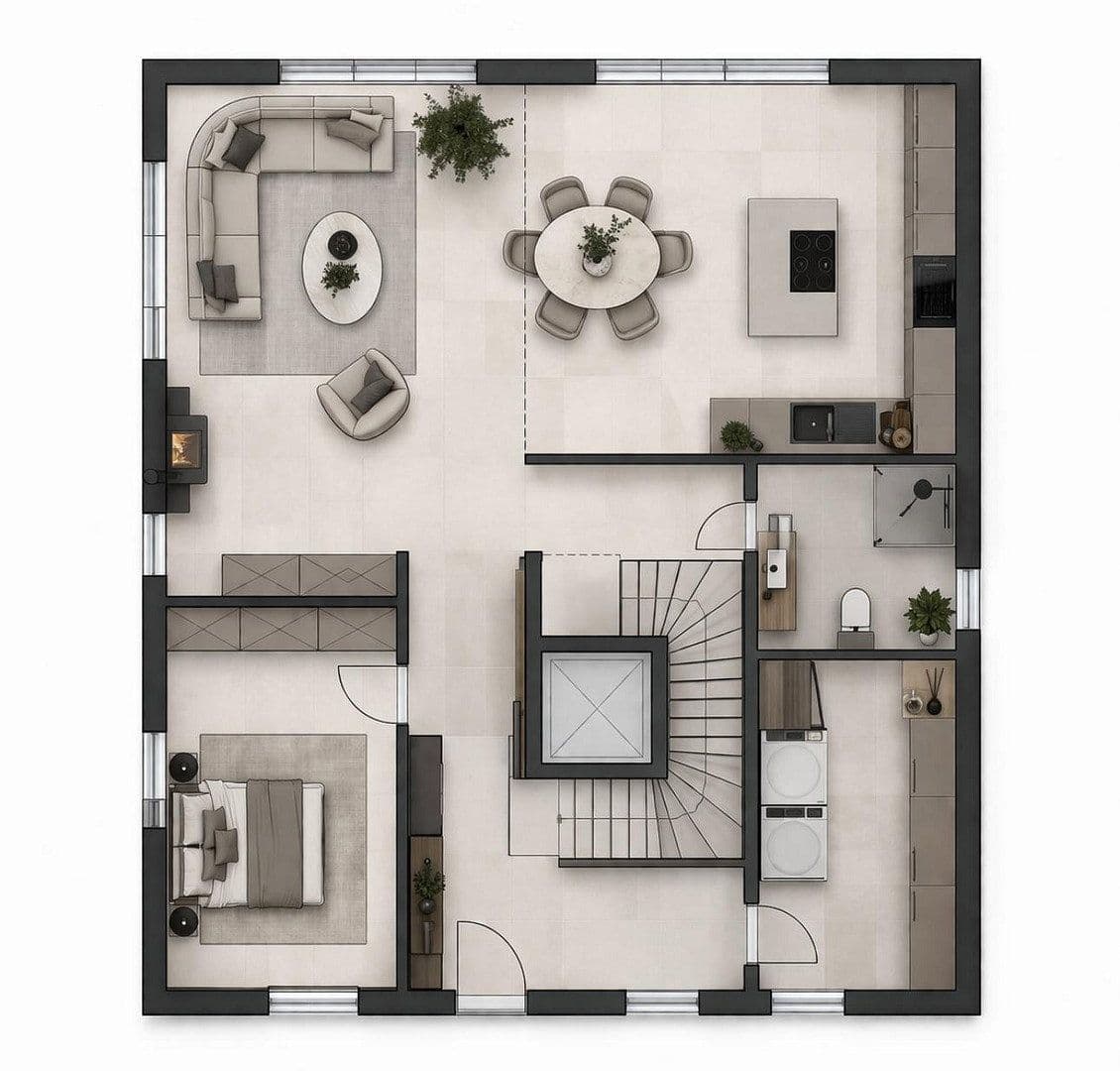 Prodej domu 214 m², pozemek 496 m², Harthausen, Porýní-Falc Prodej domu 214 m², pozemek 496 m², Harthausen, Porýní-Falc