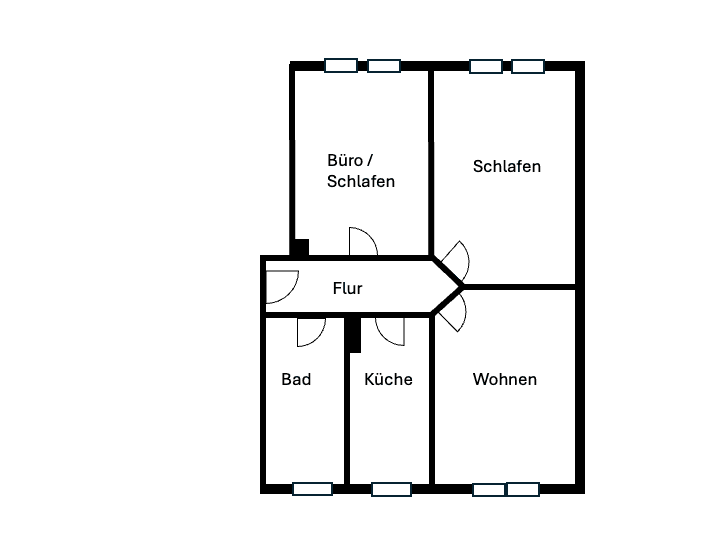 Pronájem bytu 3+1 87 m², Junkerhohlweg, Flensburg, Šlesvicko-Holštýnsko Pronájem bytu 3+1 87 m², Junkerhohlweg, Flensburg, Šlesvicko-Holštýnsko