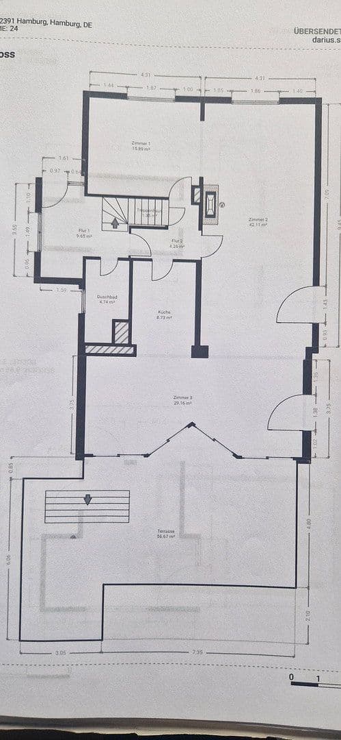 Prodej domu 219 m², pozemek 1.176 m², Hamburg, Hamburg Prodej domu 219 m², pozemek 1.176 m², Hamburg, Hamburg