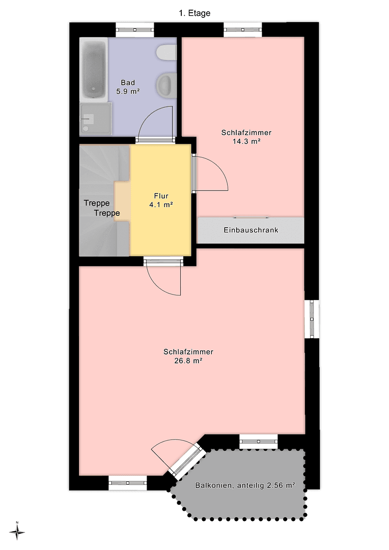 Prodej domu 135 m², pozemek 255 m², Trostberg, Bavorsko Prodej domu 135 m², pozemek 255 m², Trostberg, Bavorsko