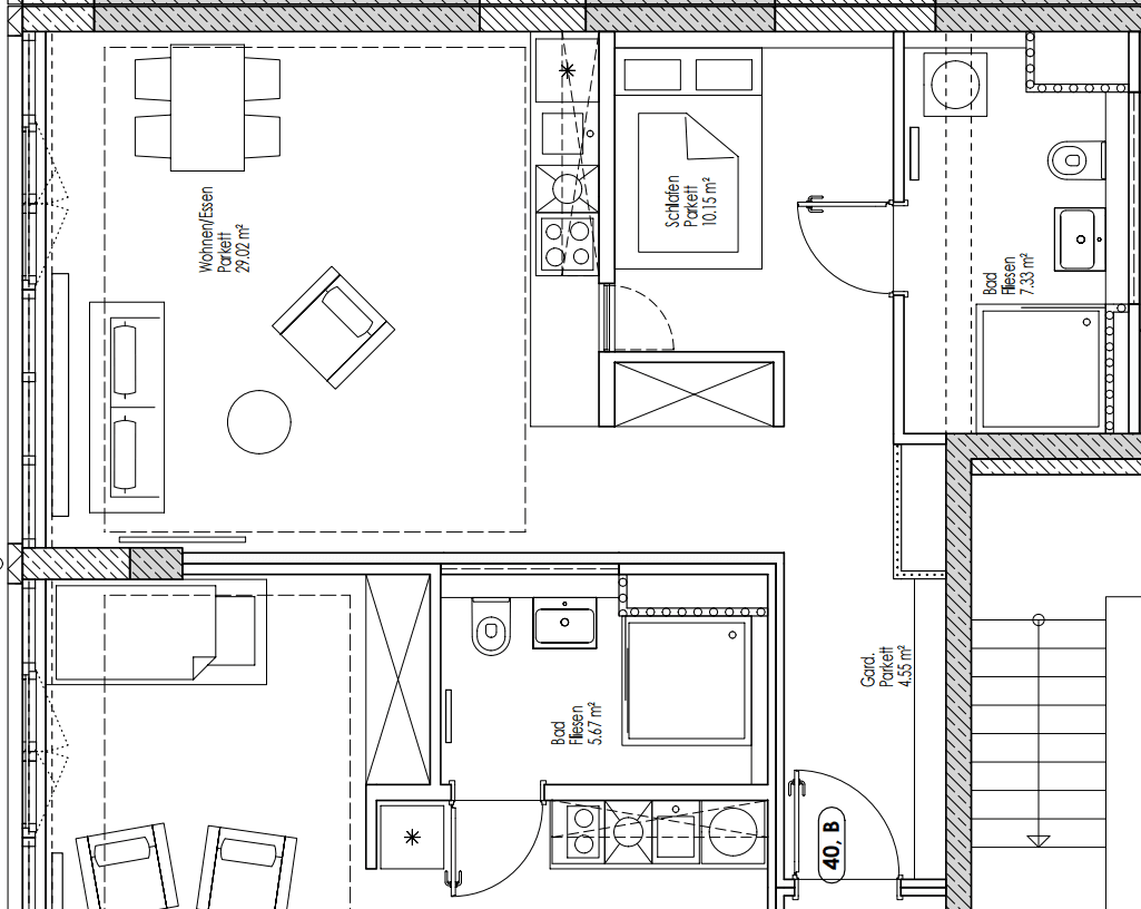 Pronájem bytu 1+kk 53 m², Fürstenrieder Str. 285, München, Bavorsko Pronájem bytu 1+kk 53 m², Fürstenrieder Str. 285, München, Bavorsko