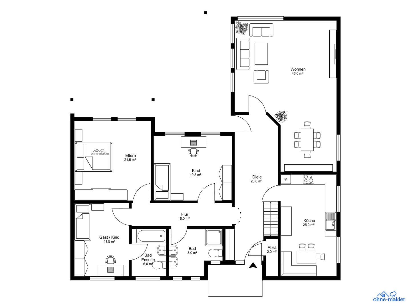 Prodej domu 168 m², pozemek 2.587 m², Leck, Šlesvicko-Holštýnsko Prodej domu 168 m², pozemek 2.587 m², Leck, Šlesvicko-Holštýnsko