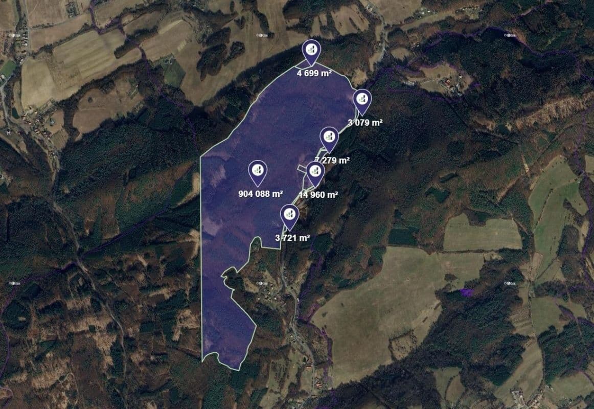 Prodej pozemku 21.297 m², Ludkovice, Zlínský kraj Prodej pozemku 21.297 m², Ludkovice, Zlínský kraj