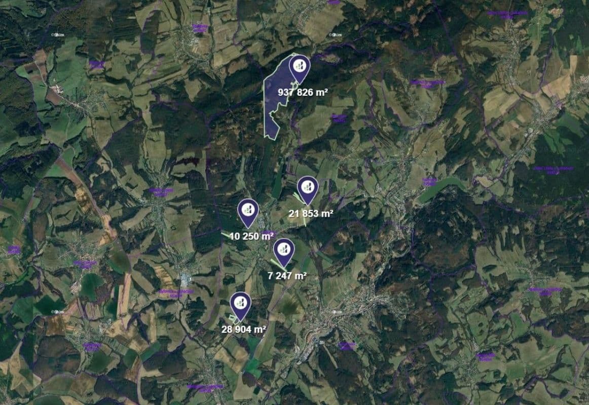 Prodej pozemku 21.297 m², Ludkovice, Zlínský kraj Prodej pozemku 21.297 m², Ludkovice, Zlínský kraj