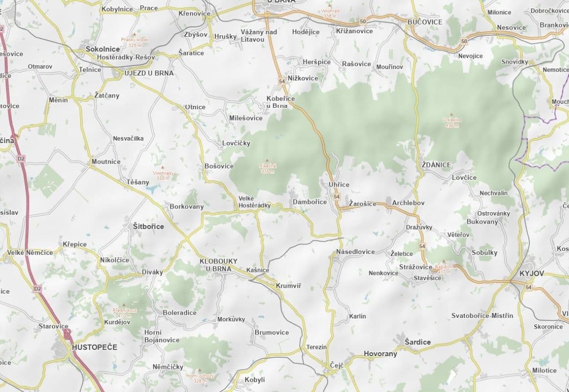 Prodej pozemku 1.622 m², Dambořice, Jihomoravský kraj Prodej pozemku 1.622 m², Dambořice, Jihomoravský kraj